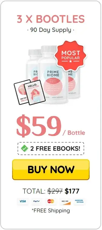 Buy PrimeBiome 3 Bottles Buy PrimeBiome 3 Bottles